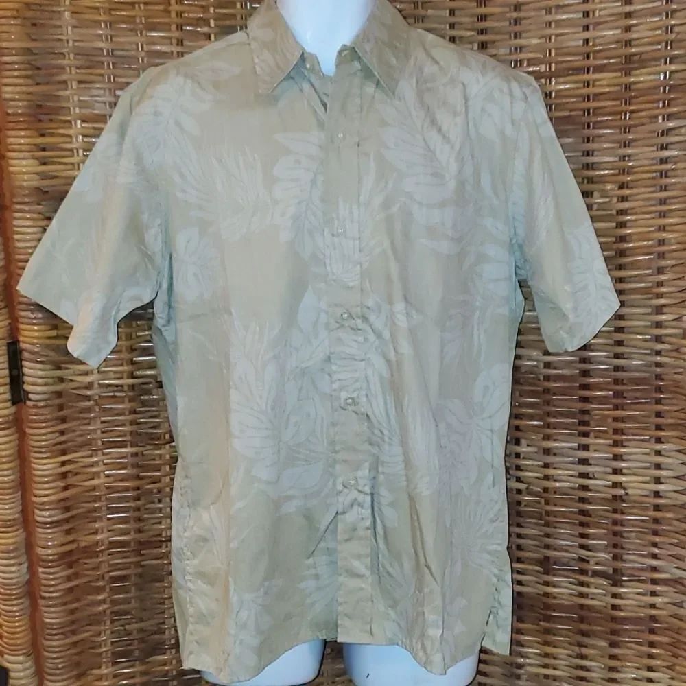 Reyn Spooner Golden Anniversary Aloha Hawaii Shirt M